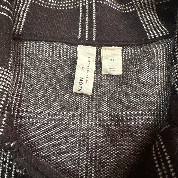 Moth Jacket XS Black/White Windowpane Plaid - Picture 10 of 11